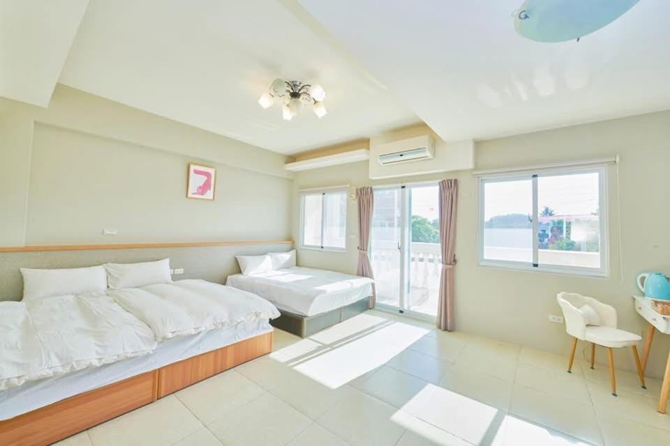 Ocean Mam Bo Homestay Ji'an Bagian luar foto